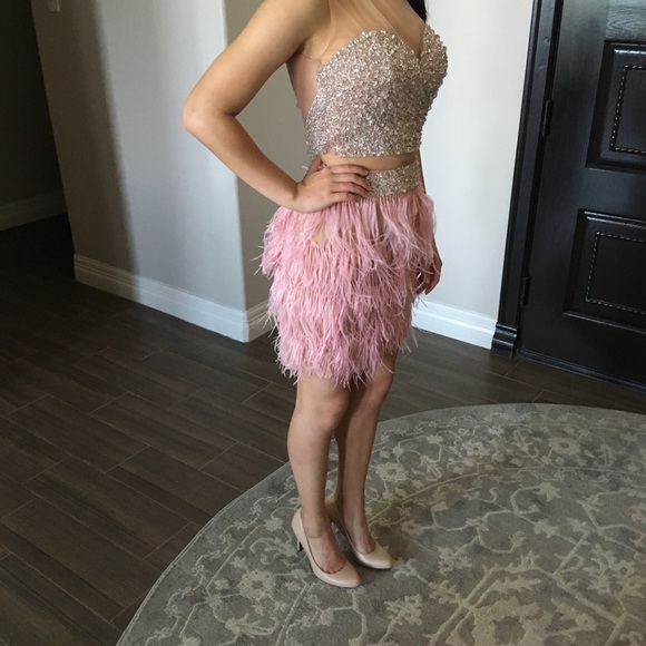 Two piece homecoming dress - Picture 2 of 5